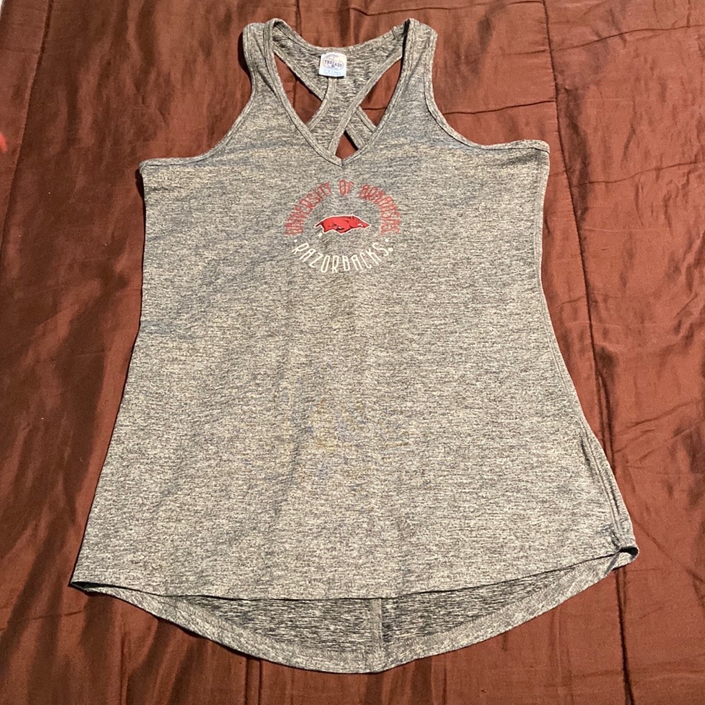 Collegiate Themed Tank Top By Rivalry Threads 91 Brand Euc